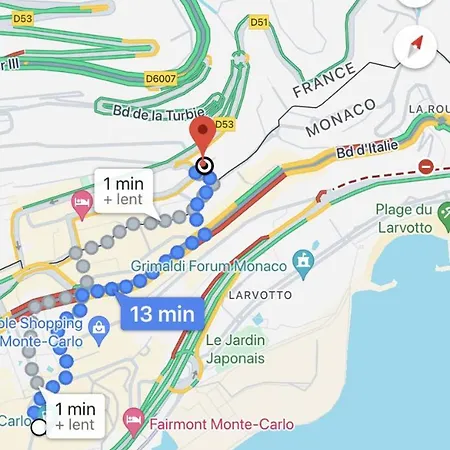 Monaco Francois Blanc & Parking App 1 * Босолей