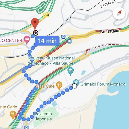 Monaco Francois Blanc & Parking App 1 Appartement